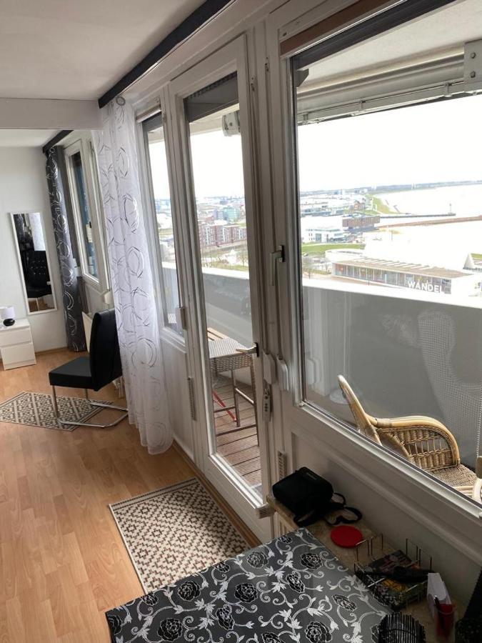 Ferienwohnung Weserblick Hundertwasser Bremerhaven Exterior foto